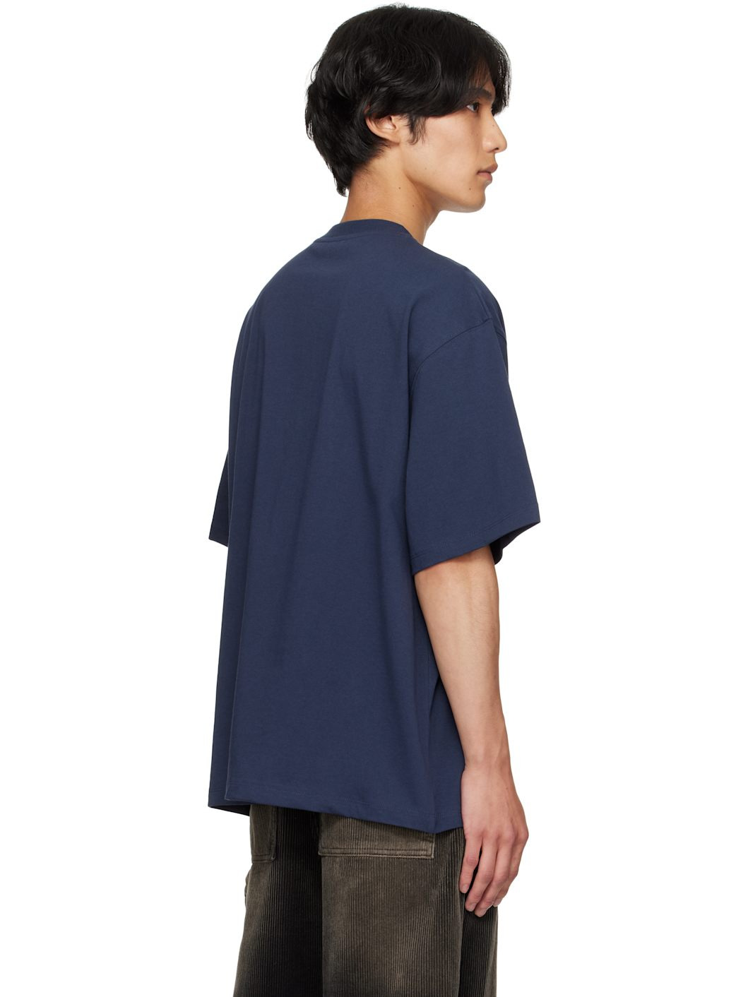 Navy Pearly 'Se11done' Logo T-shirt - 3
