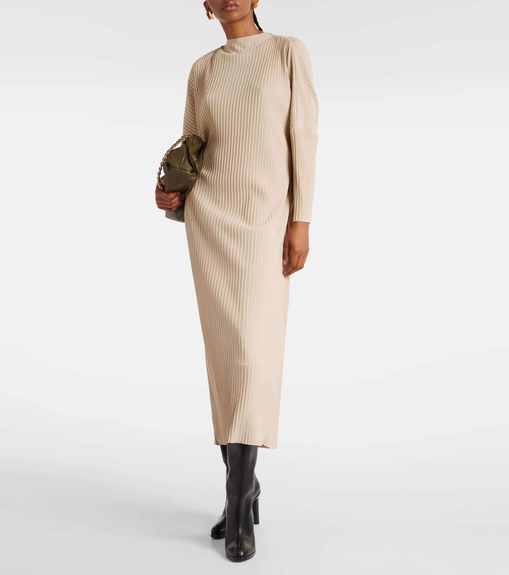 Turtleneck midi dress - 2