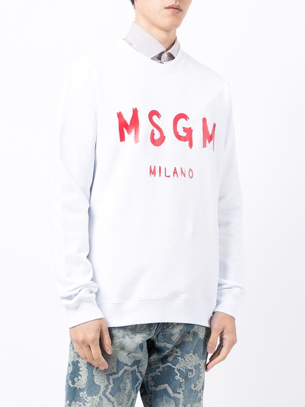 logo lettering sweatshirt - 3