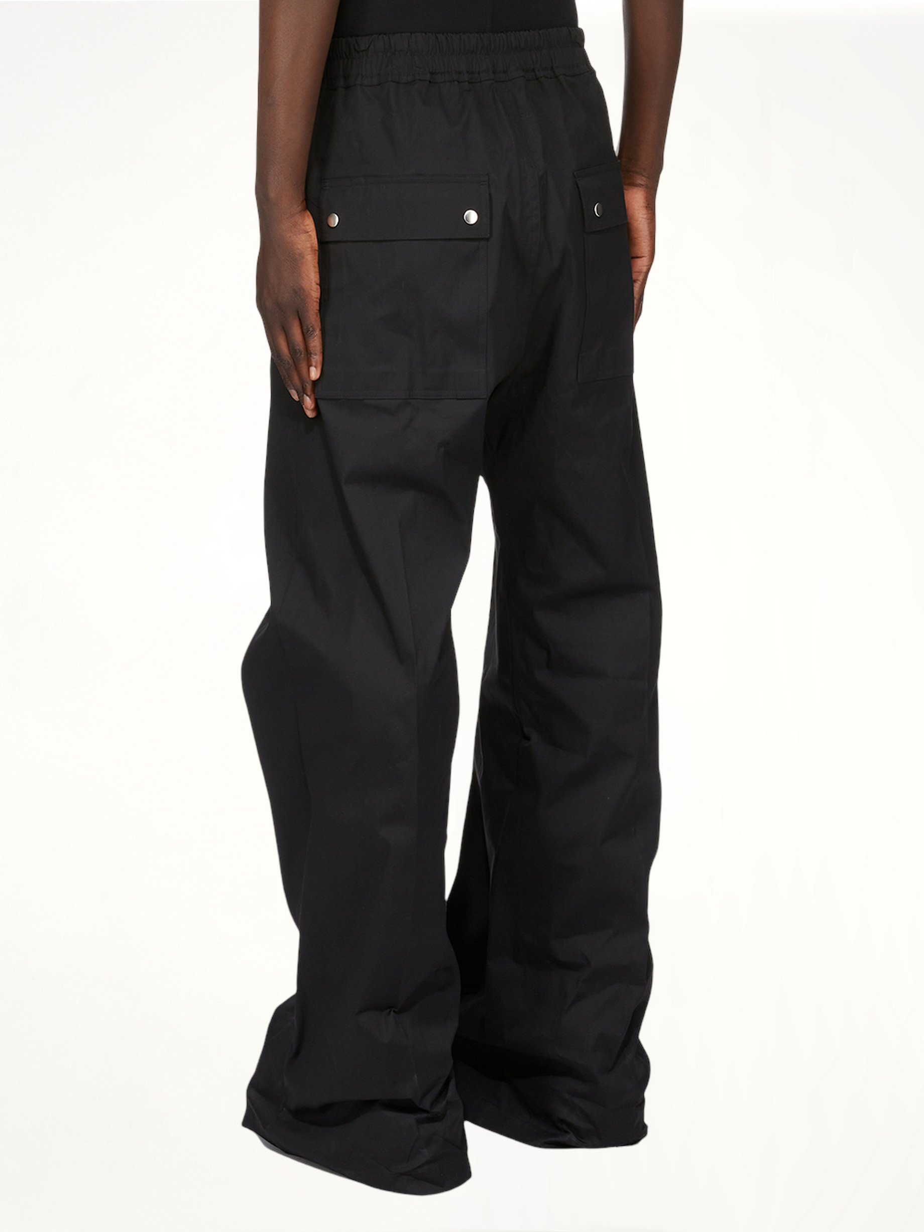 Wide Bela Pants in Black - 5
