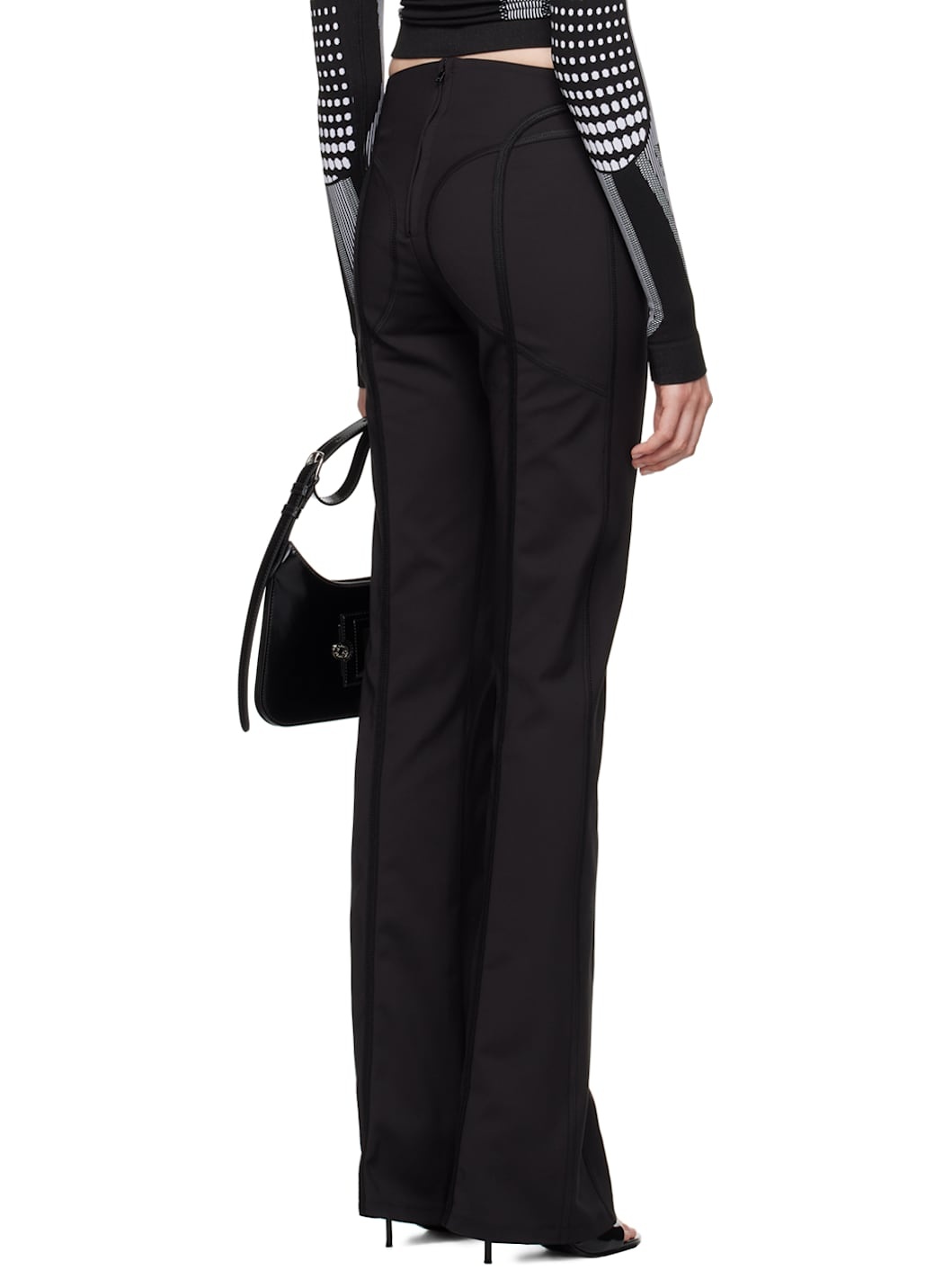 Black Lara Trousers - 3