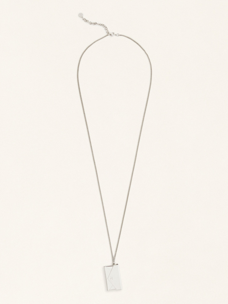courrèges ENVELOPE DOUBLE CHAINS NECK outlook
