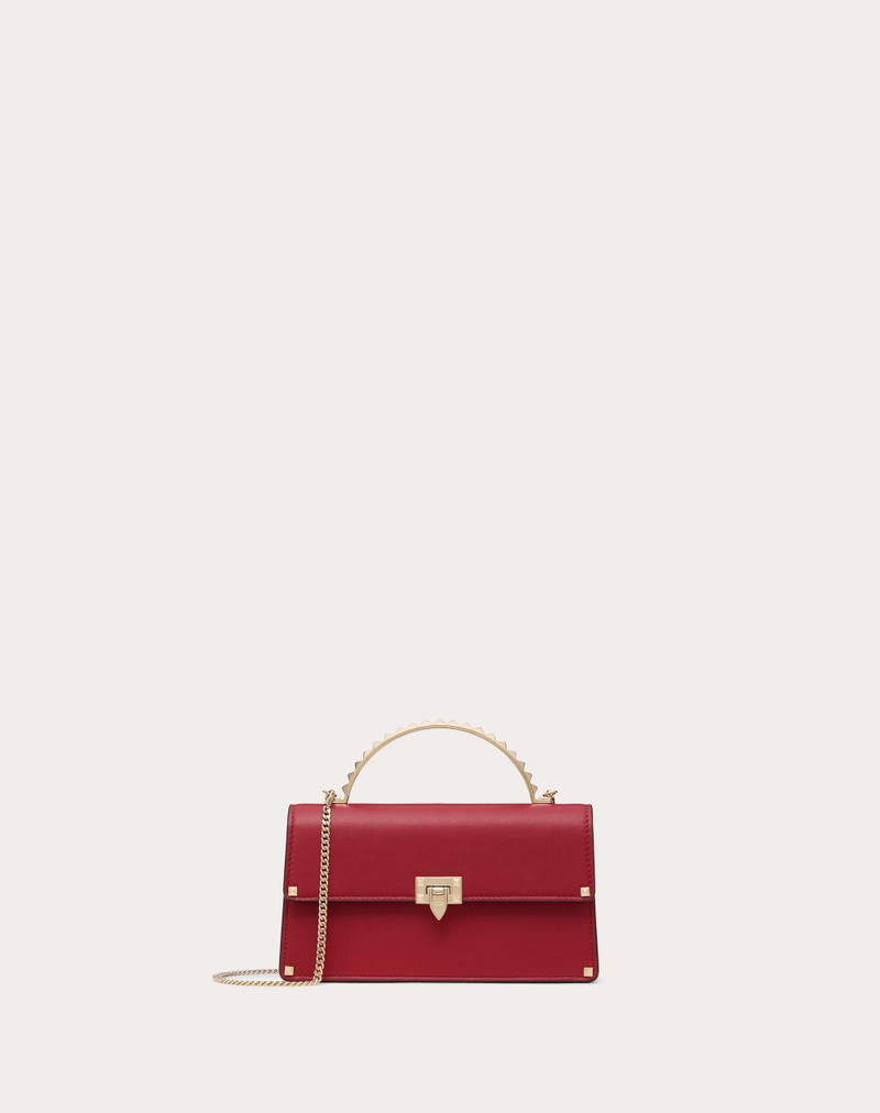 MINI ROCKSTUD CALFSKIN HANDBAG 1