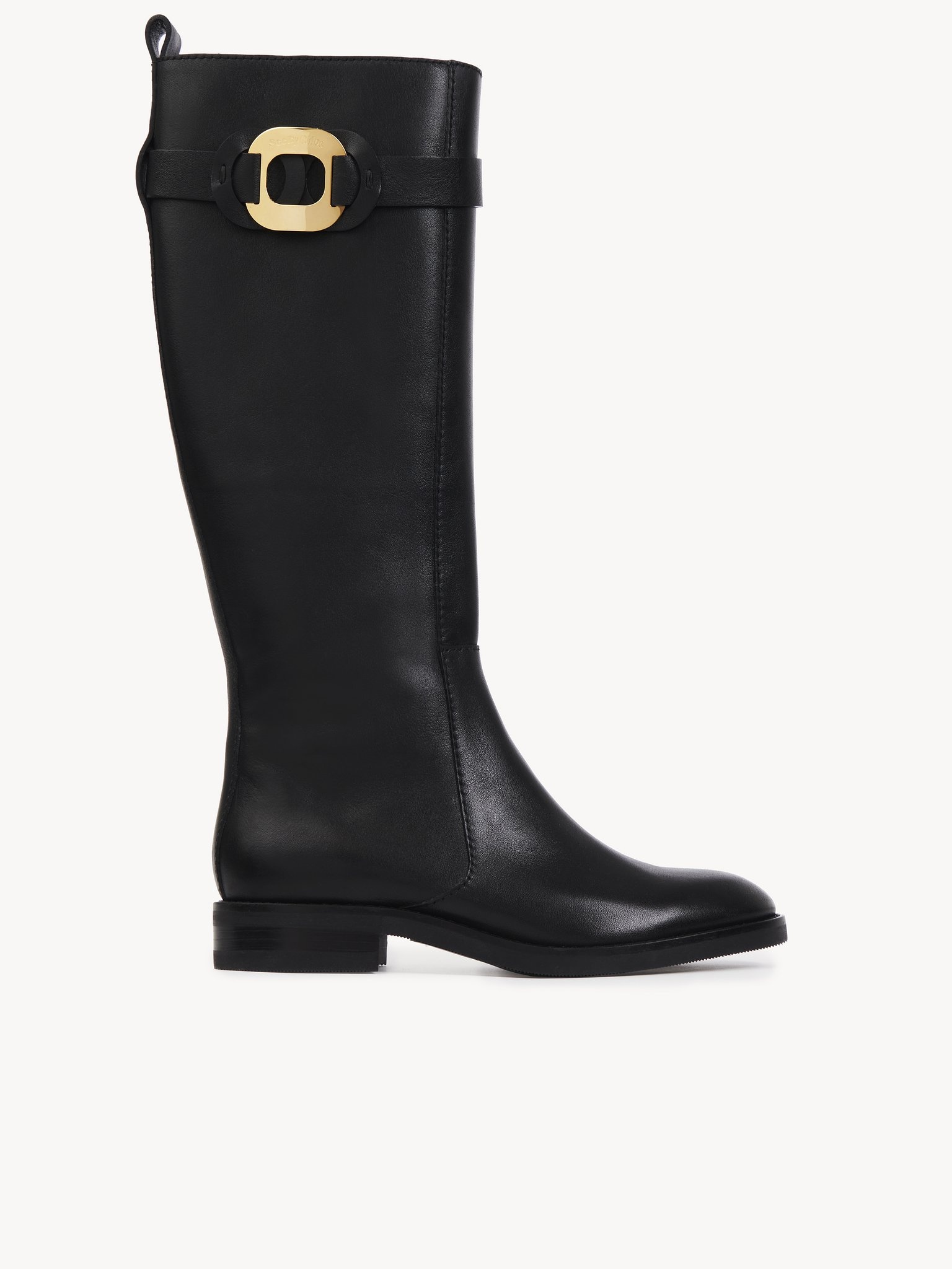 CHANY FLAT HIGH BOOT - 1
