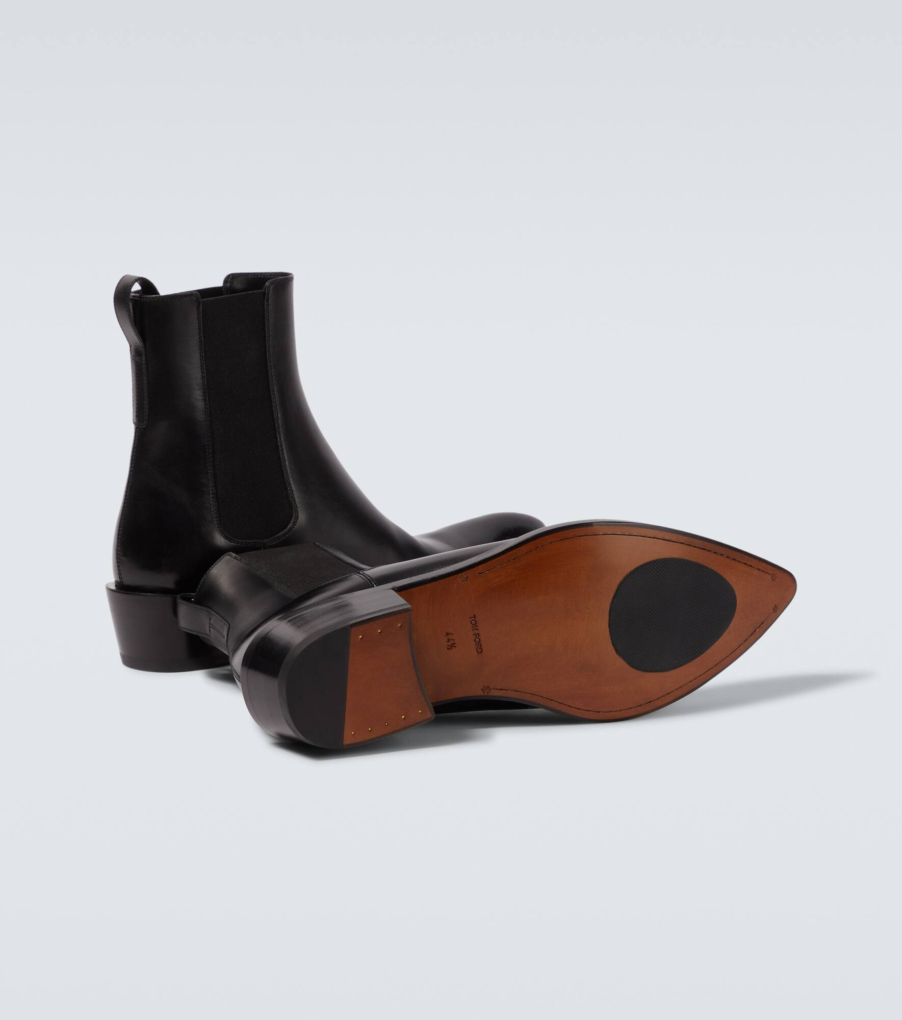 Leather Chelsea boots - 7