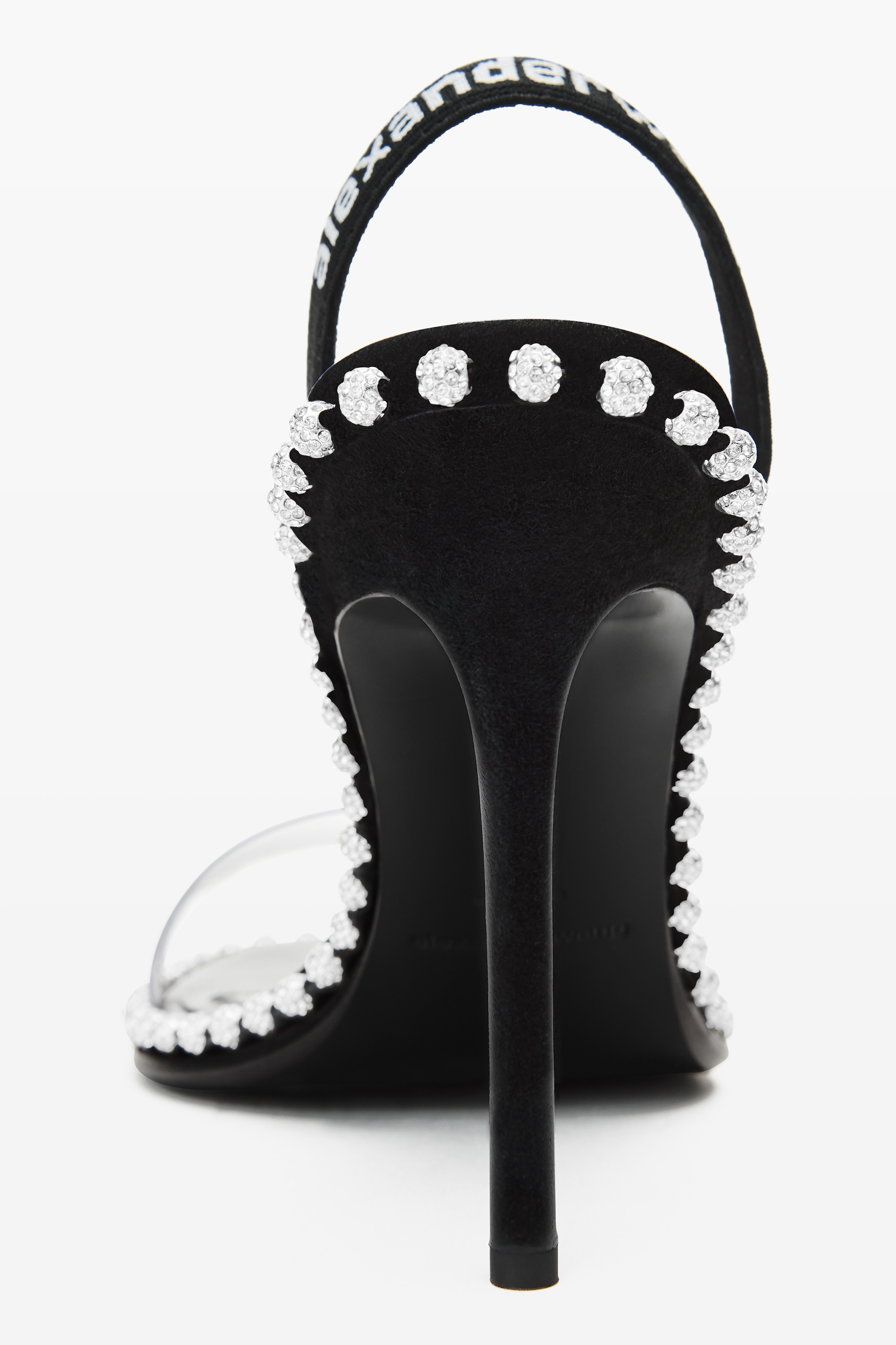 black nova pvc strap sandal - 5