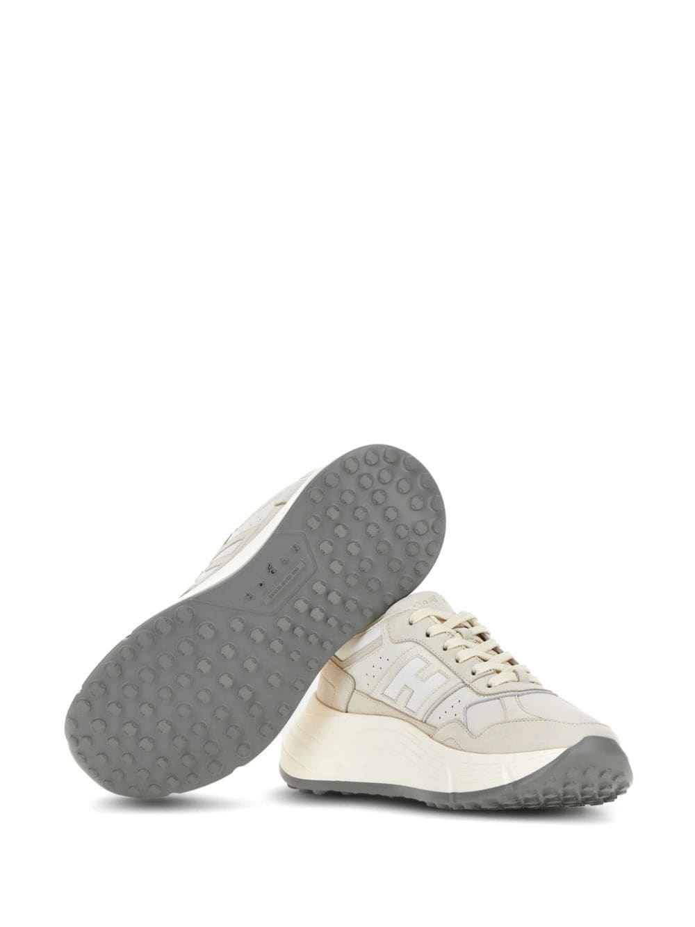H669 lace-up leather shoes - 4