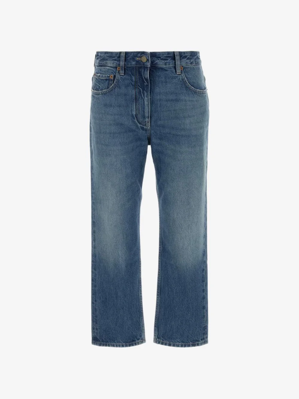 VLogo straight-leg jeans - 1