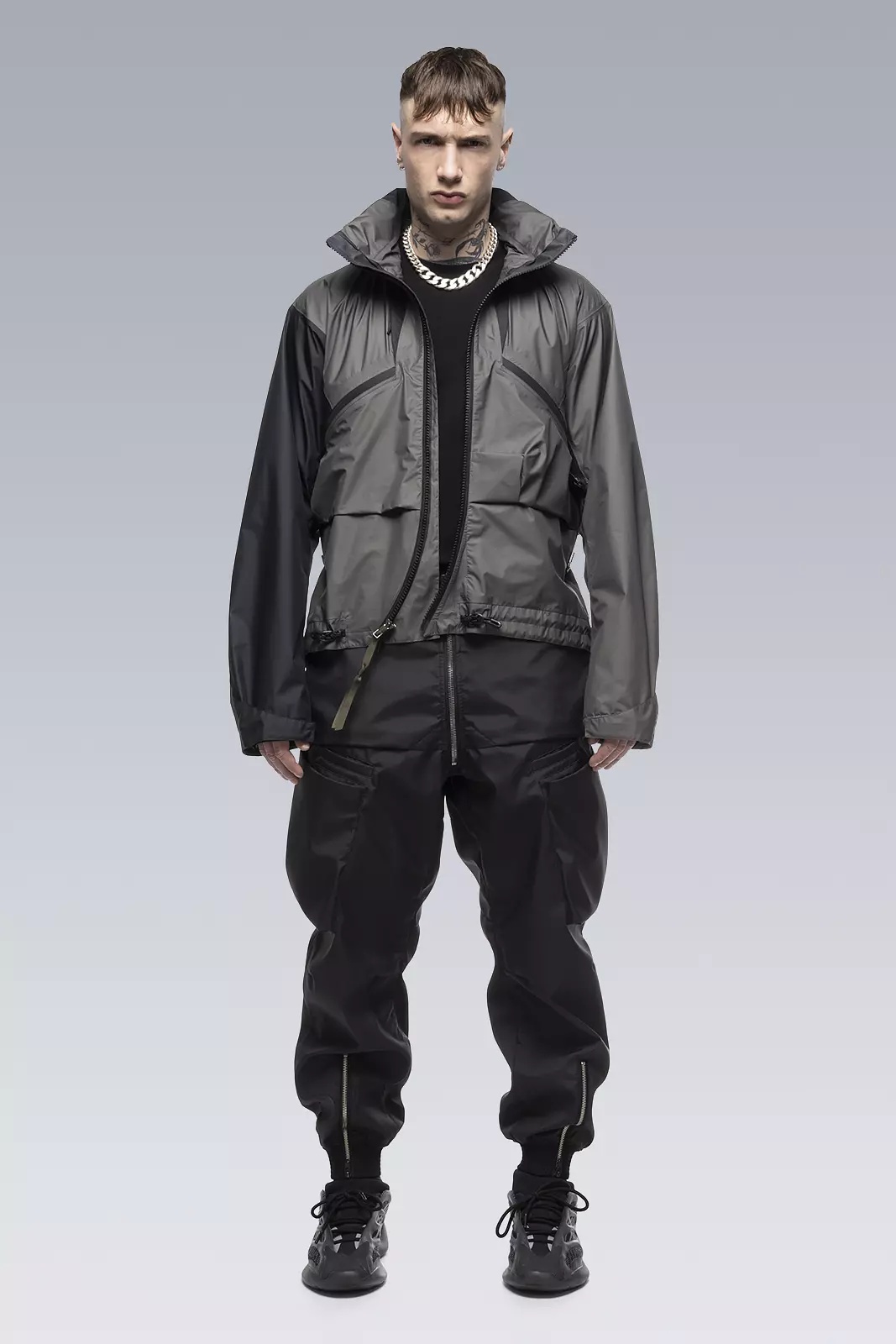 ACRONYM J104-GTPL 2L Gore-Tex Paclite Plus Jacket BLACK/GRAY 