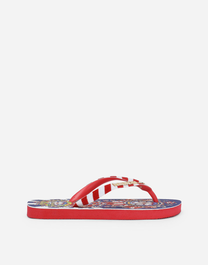 Dolce&Gabbana x Havaianas Carretto Siciliano Flip-Flops 1