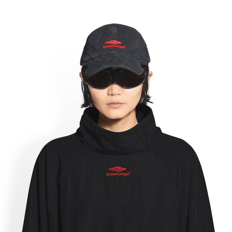 Men's 3b Sports Icon Tracksuit Cap in Black 4