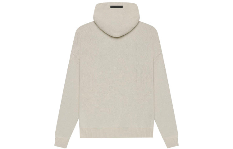Fear of God Essentials SS21 Knit Logo Hoodie 'Moss' FOG-SS21-640 - 3