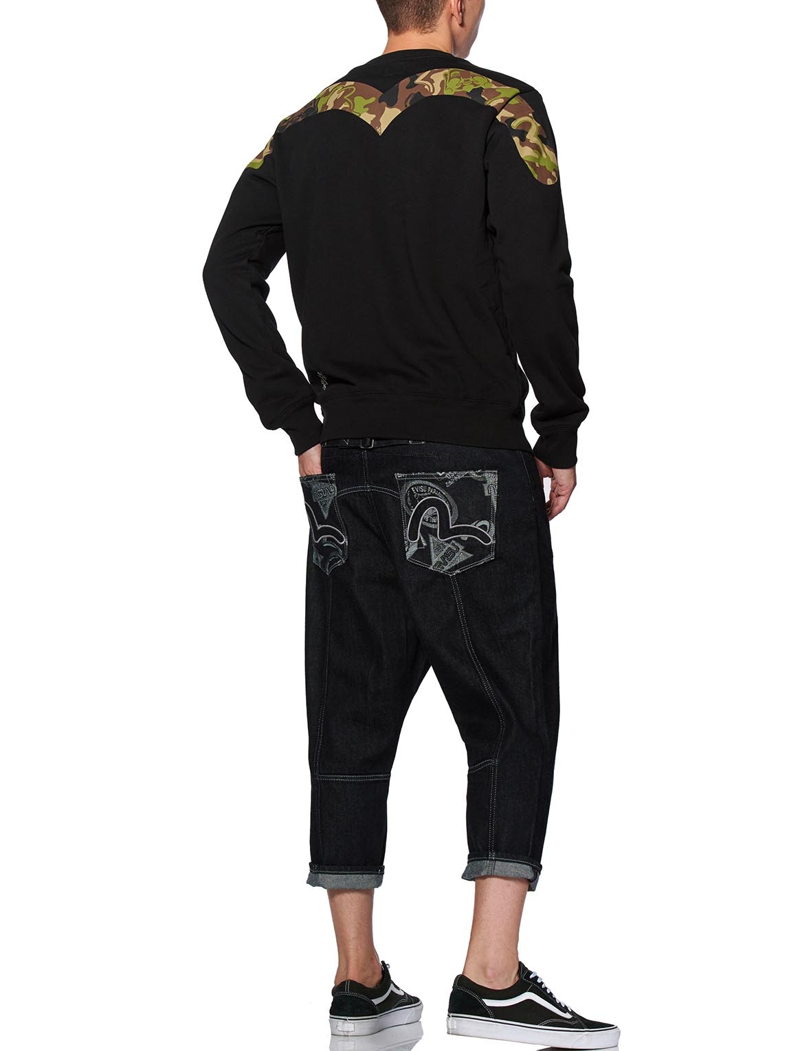 GODHEAD CAMOUFLAGE DAICOCK PRINT SWEATSHIRT - 5
