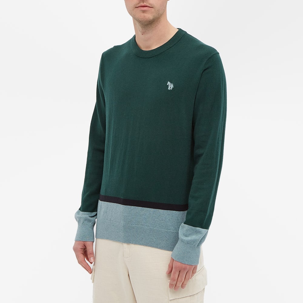 Paul Smith Zebra Panel Crew Knit - 3