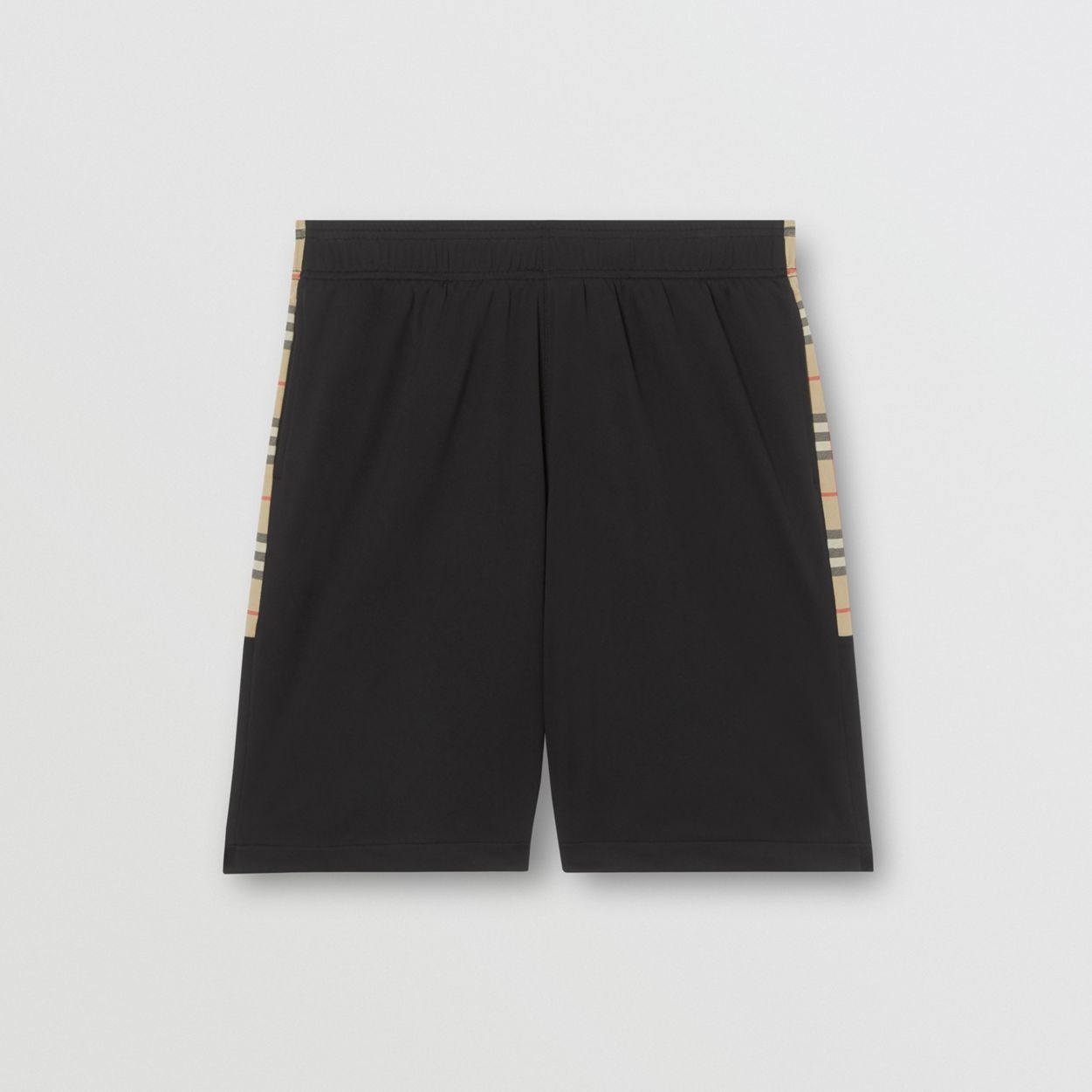 Vintage Check Trim Technical Twill Shorts - 1