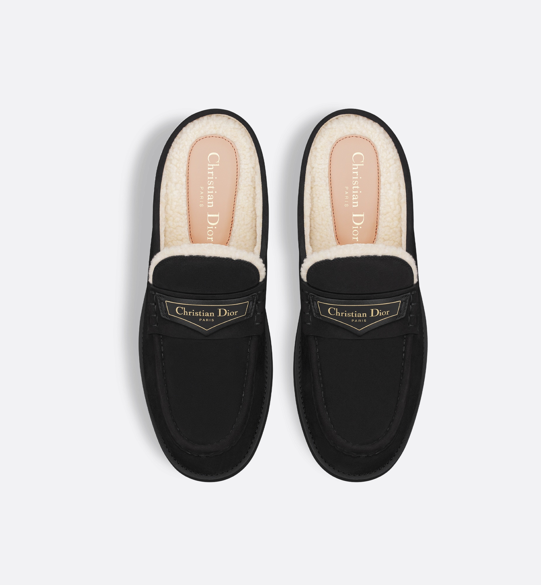 【直営・関税送料込】Dior Boy Mules suede Dior Boy Mule Rope Beige Suede Calfskin | DIOR