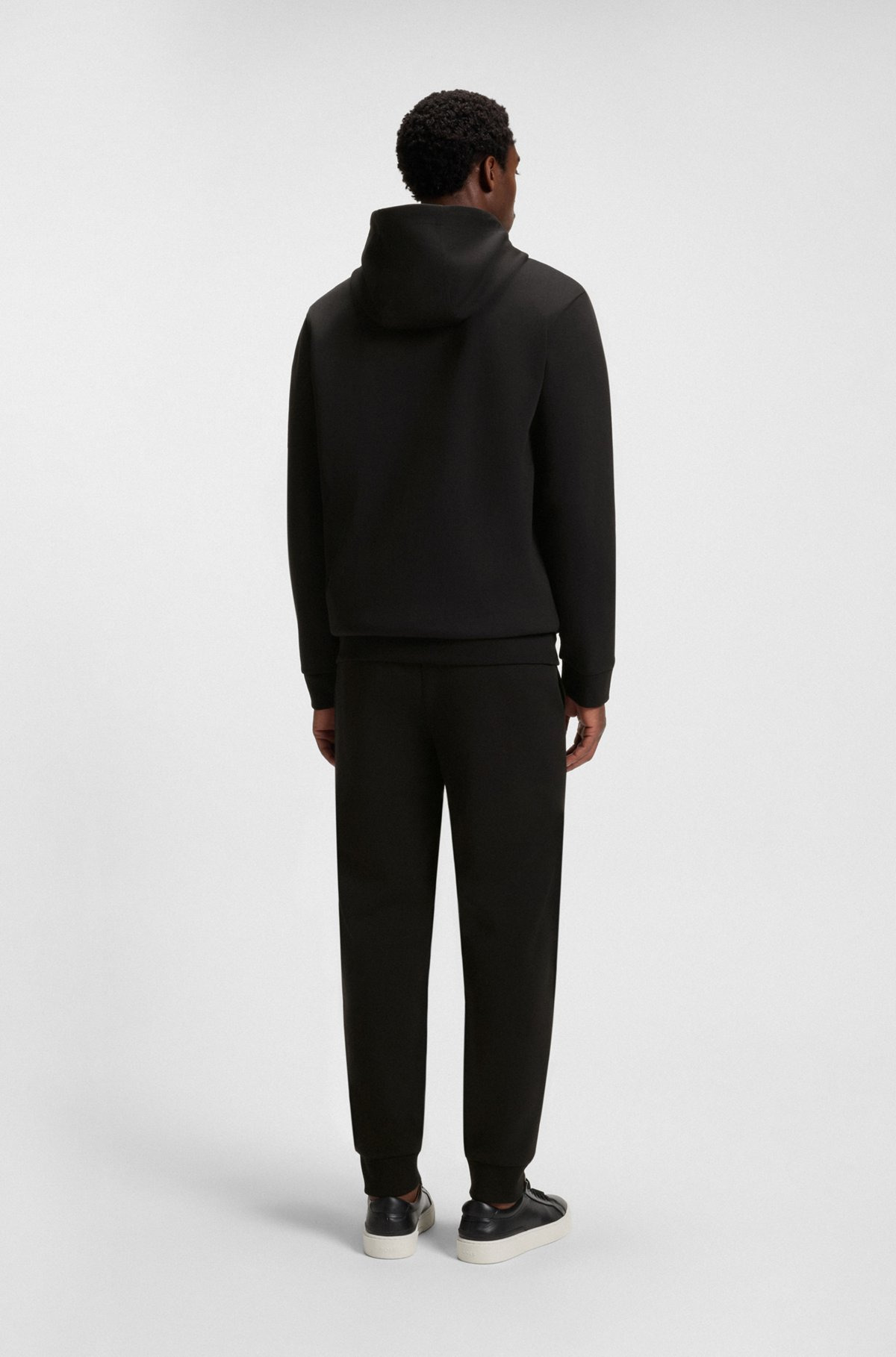 ZIP-UP HOODIE WITH DOUBLE B MONOGRAM - 5