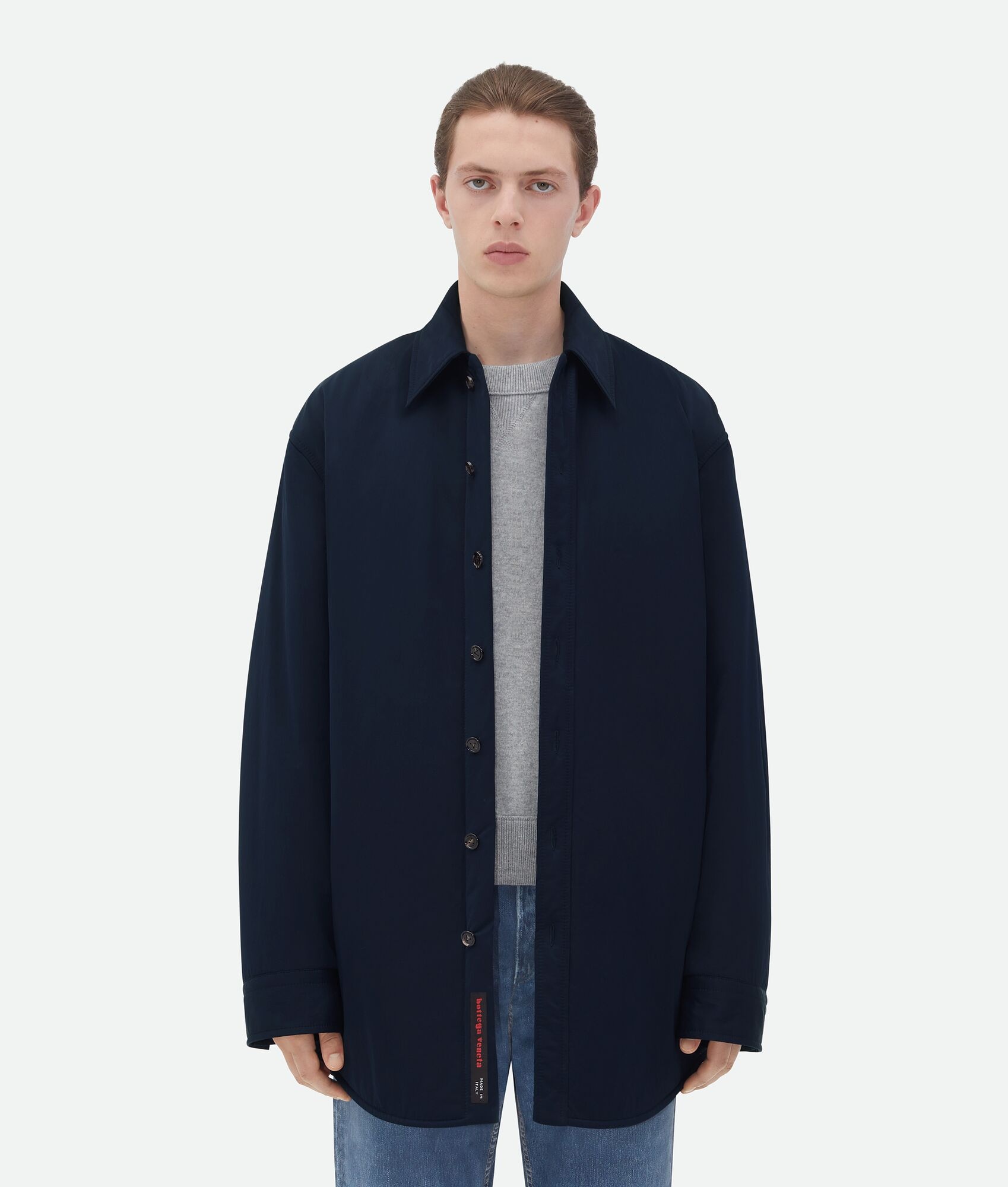 Frosted Poplin Padded Jacket - 1