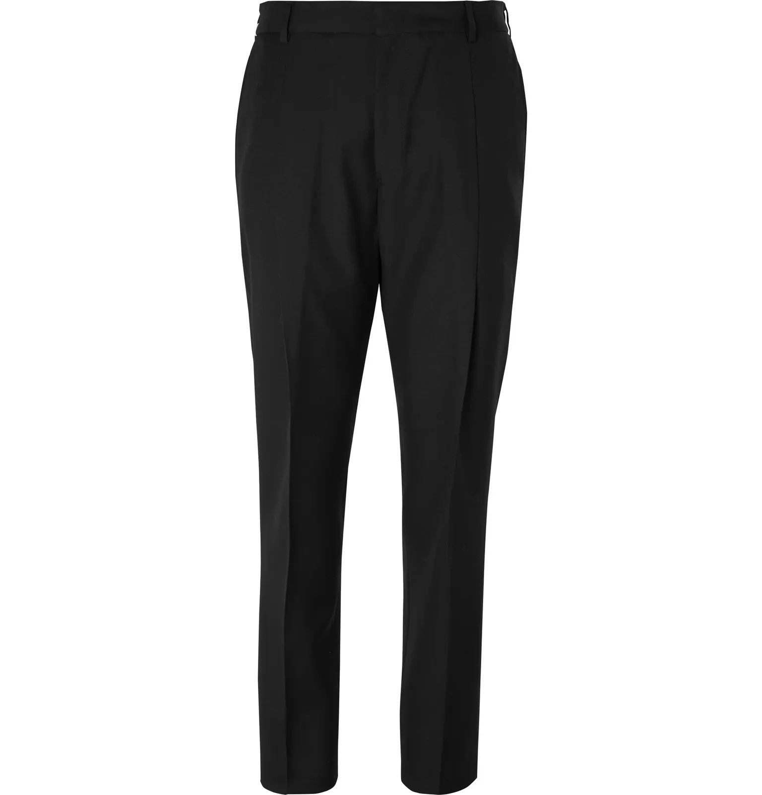 Tapered Wool-Twill Trousers - 1