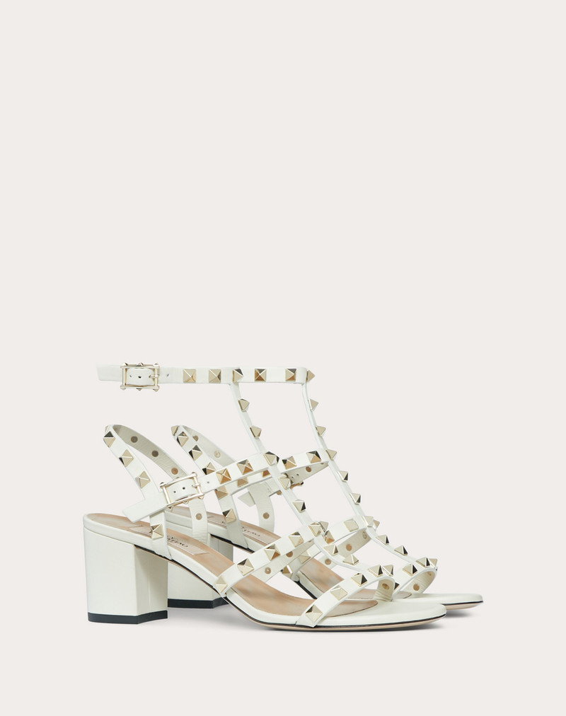 Valentino Rockstud Calfskin Ankle Strap Sandal 60 mm outlook