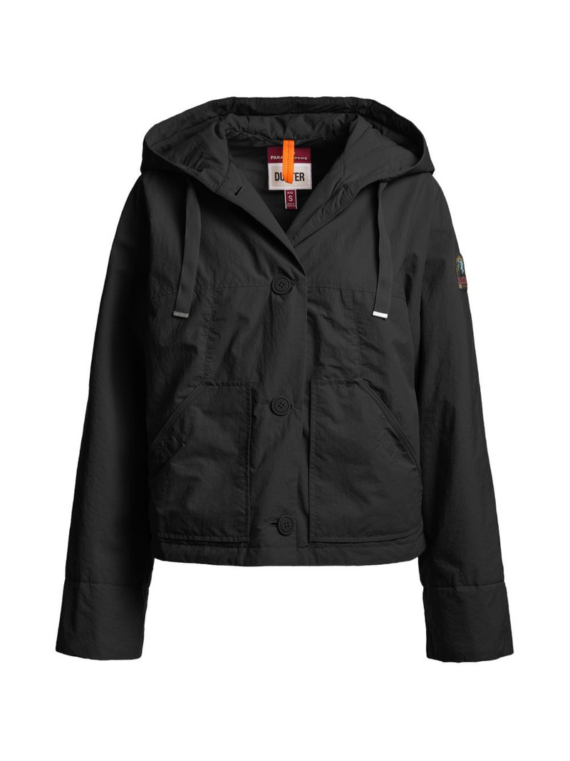 Rosemary hooded button-down jacket 1
