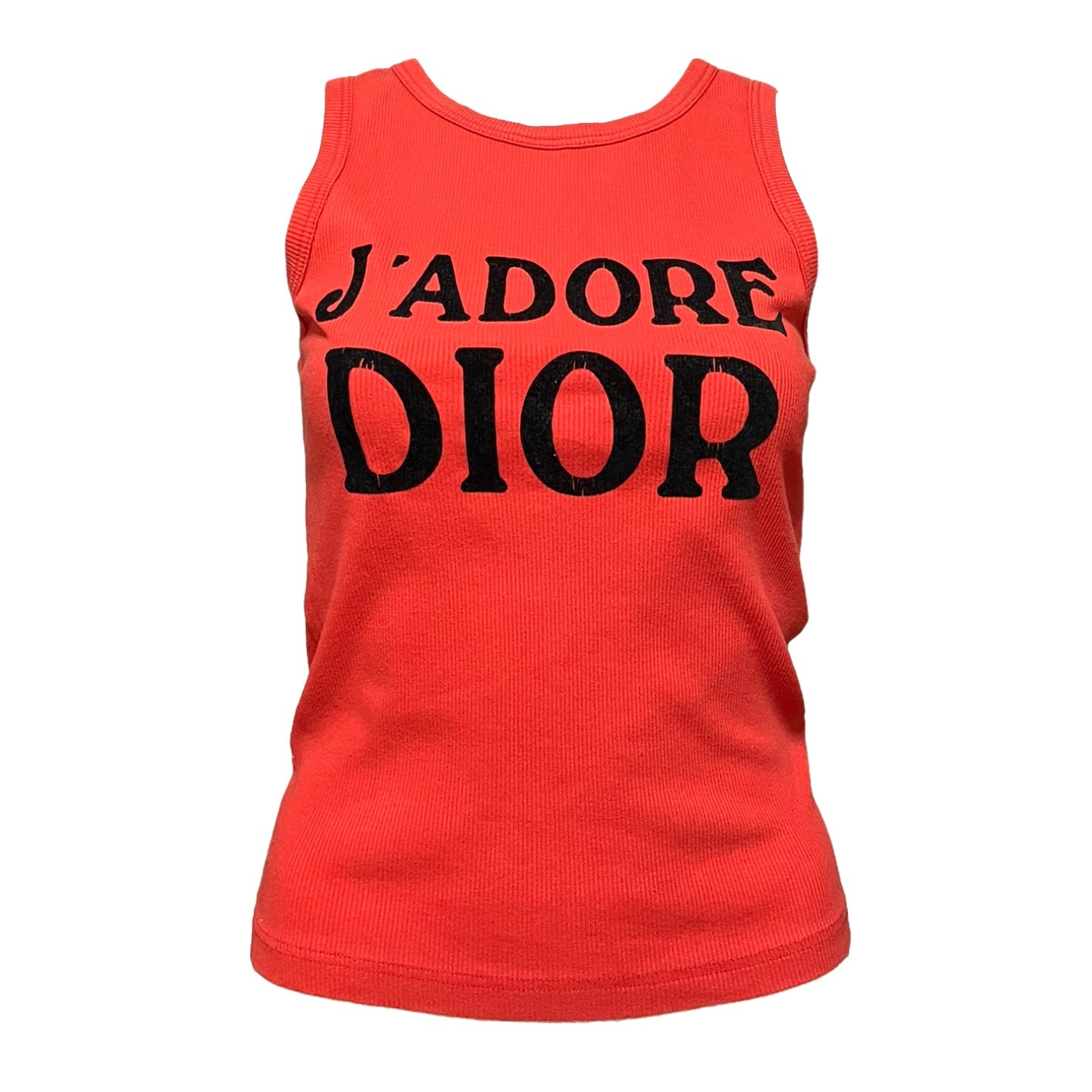 CHRISTIAN DIOR Fall Winter 2003 "J'ADORE DIOR" Tank Top - 1