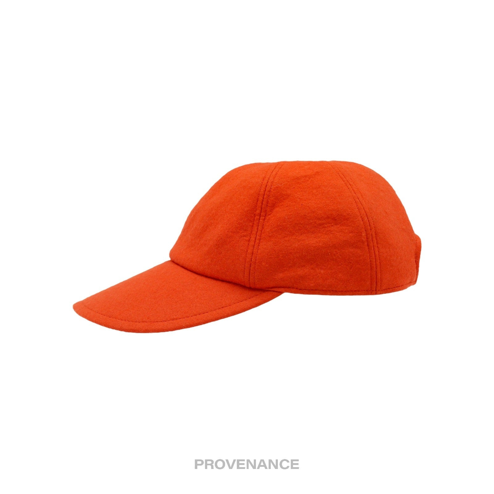 Christian Dior CD Wool Blend Cap Hat - Orange - 4