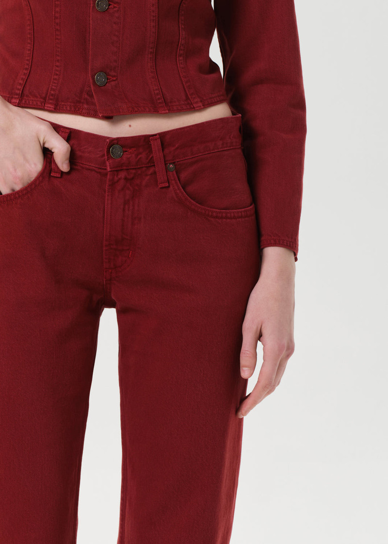 LOW RISE SLIM IN BRICK 7
