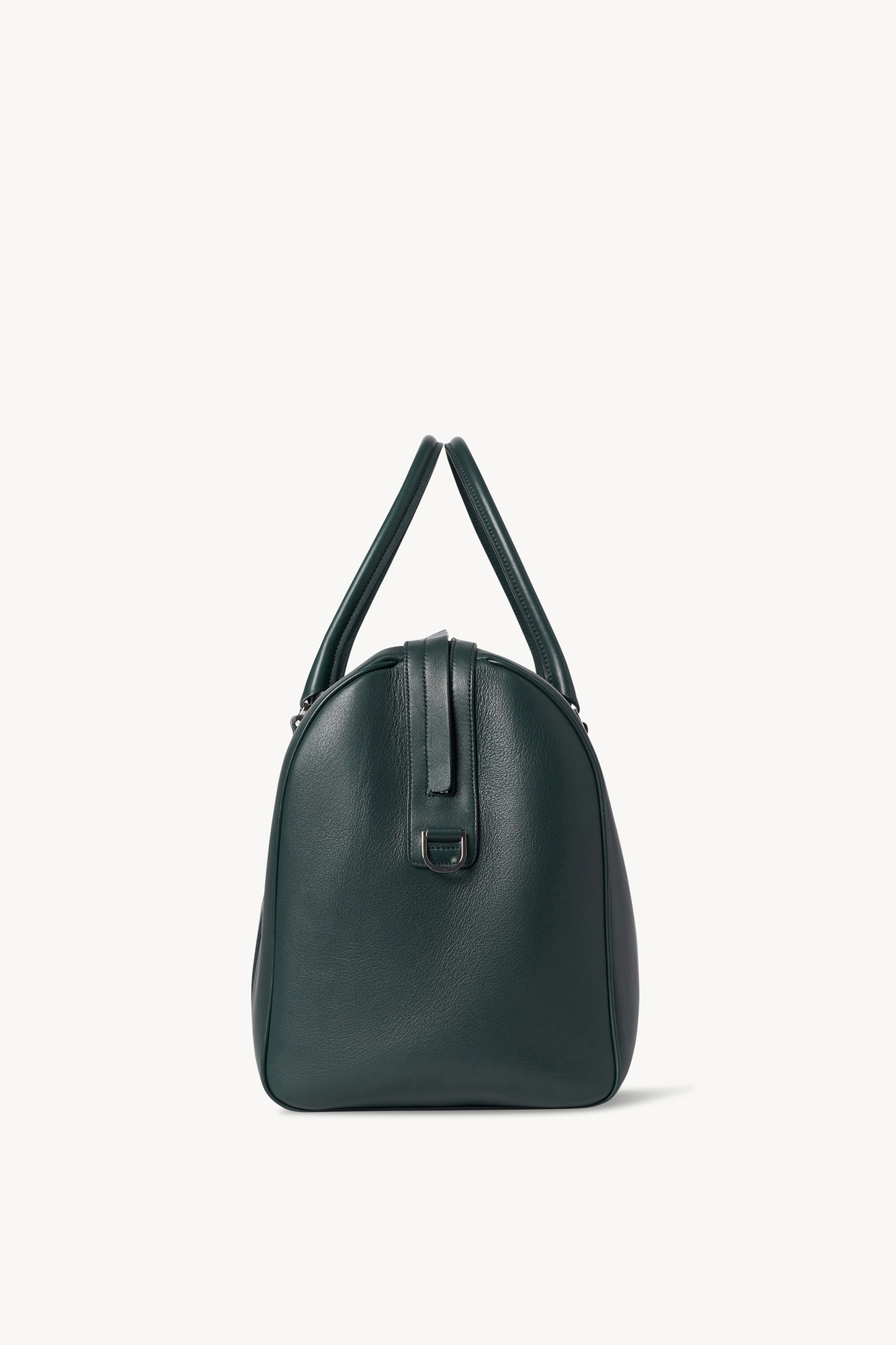 Polly Leather Tote Bag in Black - The Row