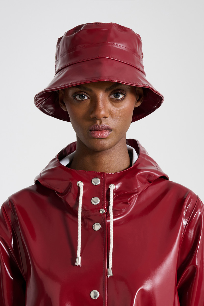 Stutterheim Beckholmen Opal Burgundy Burgundy outlook