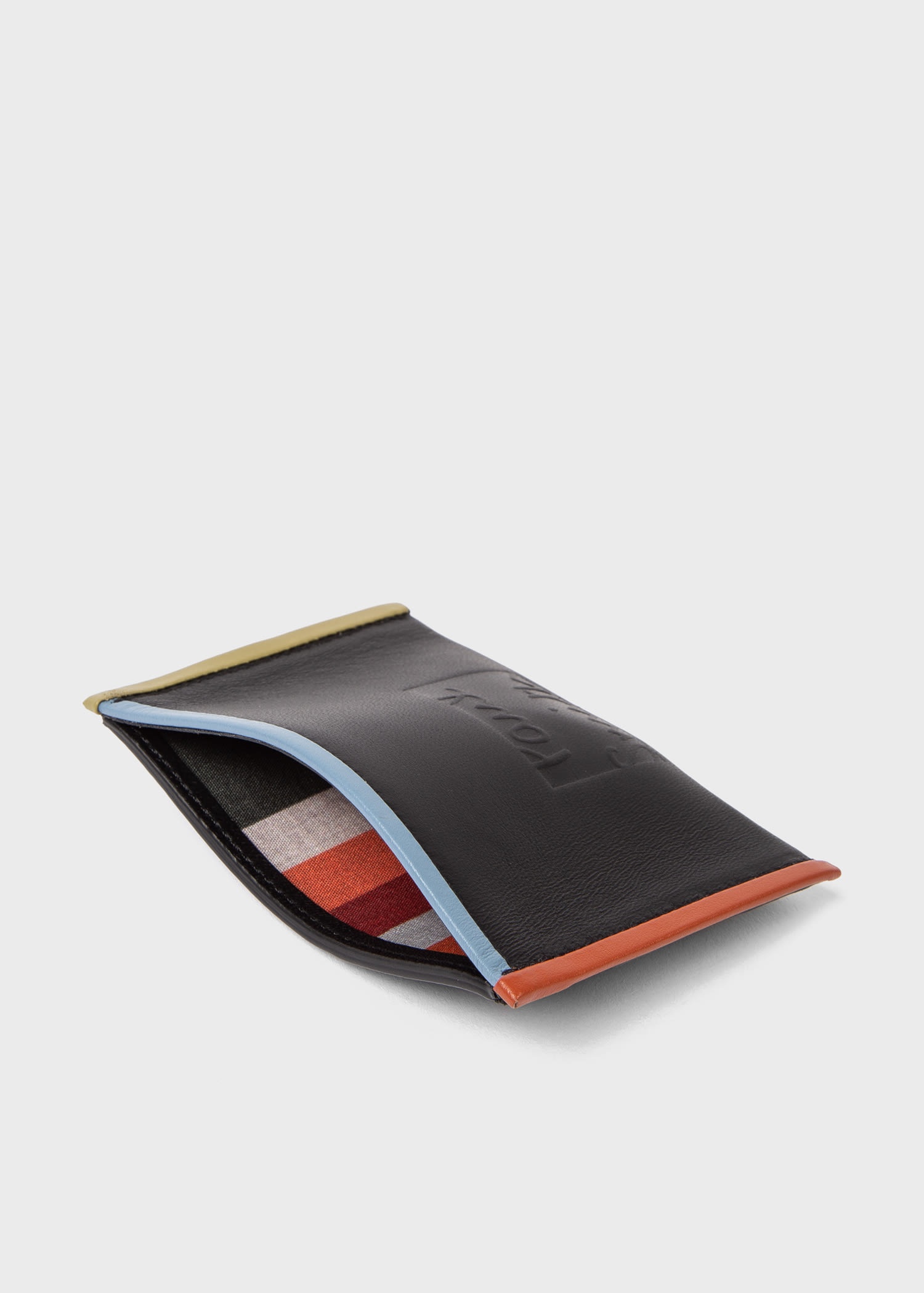 Contrast Trim Credit Card Wallet - 3