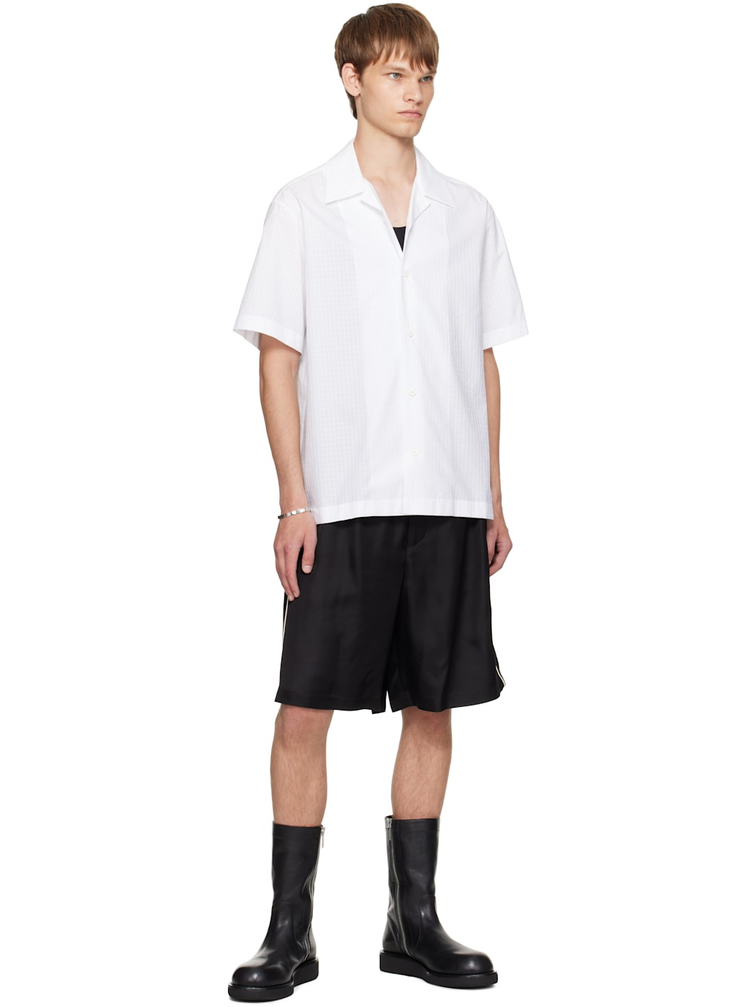 White Cotton Shirt - 4