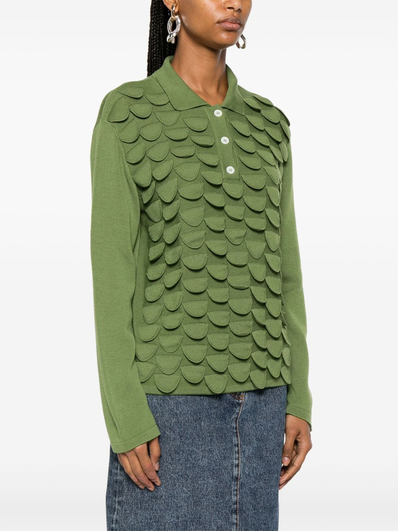 Bird Feather polo top 3