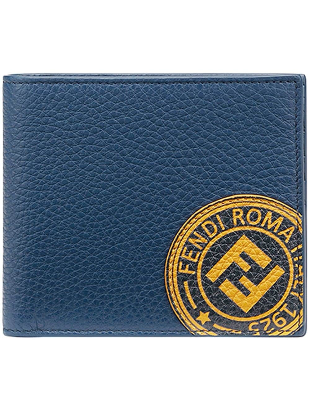 logo patch bi-fold wallet - 1