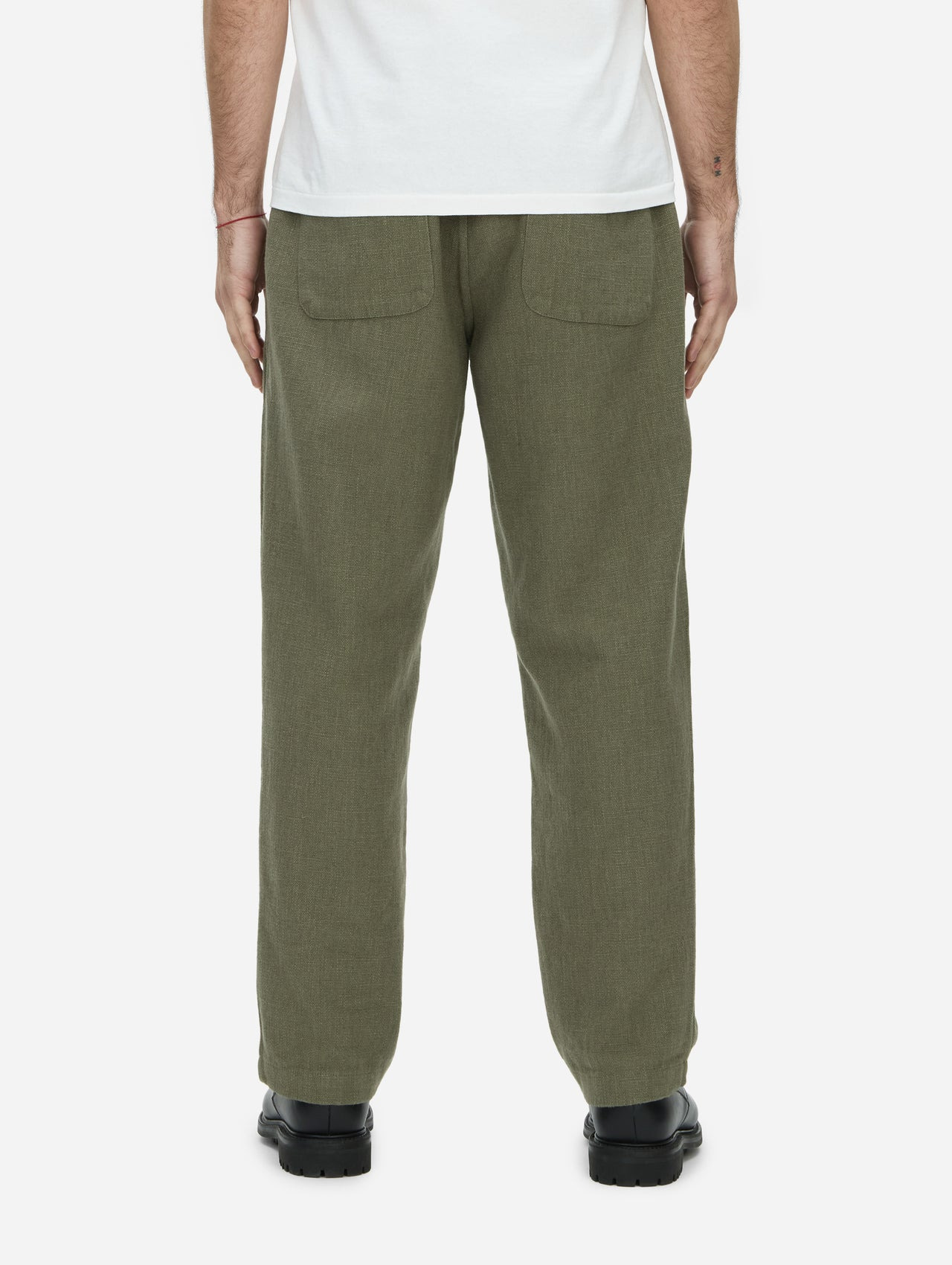 Easy Pant - Olive Cotton/Linen - 6