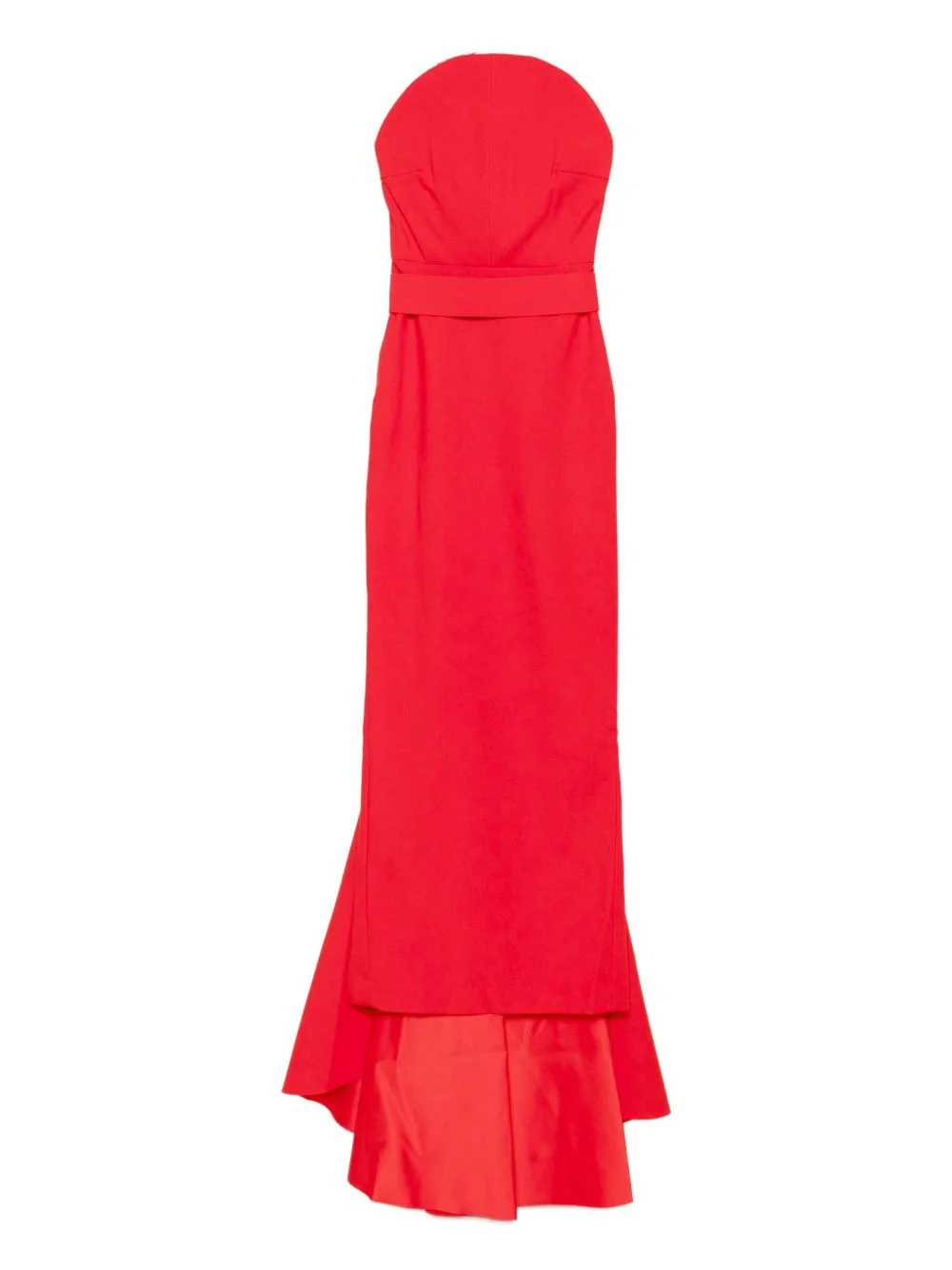 Citra belted fishtail maxi dress - 1