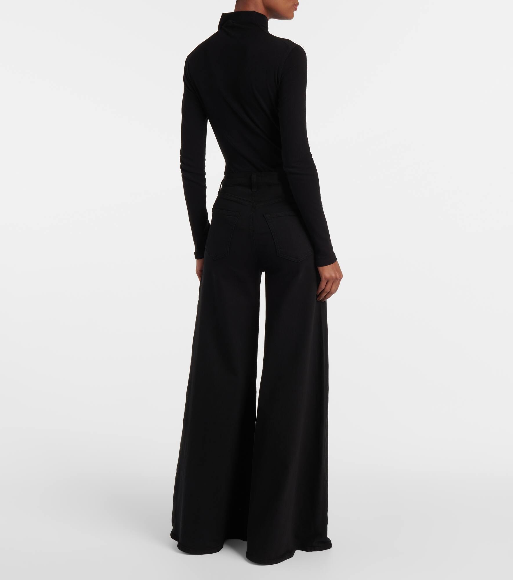 Amari high-rise wide-leg jeans - 3
