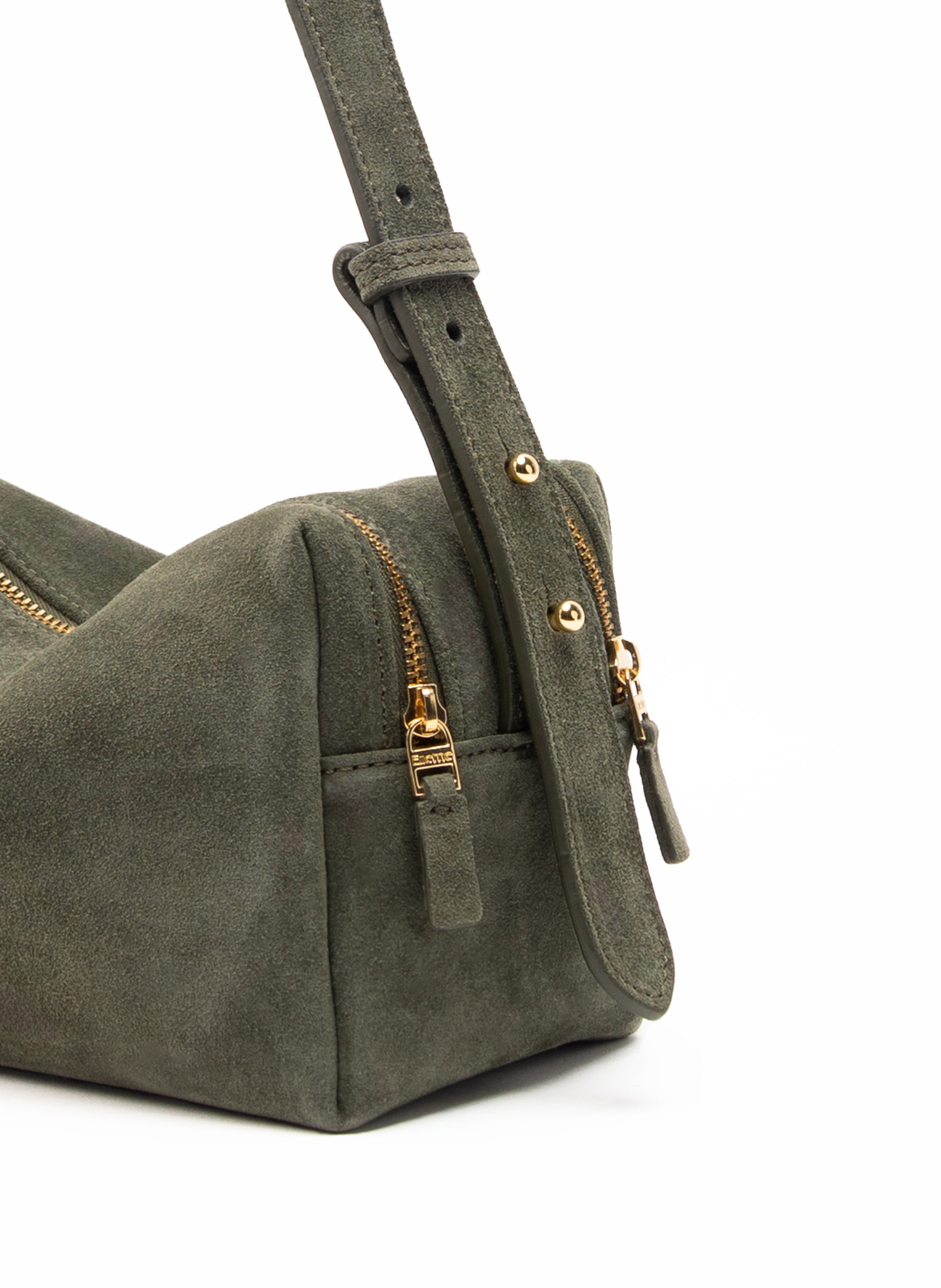 Trousse Suede Khaki - 4