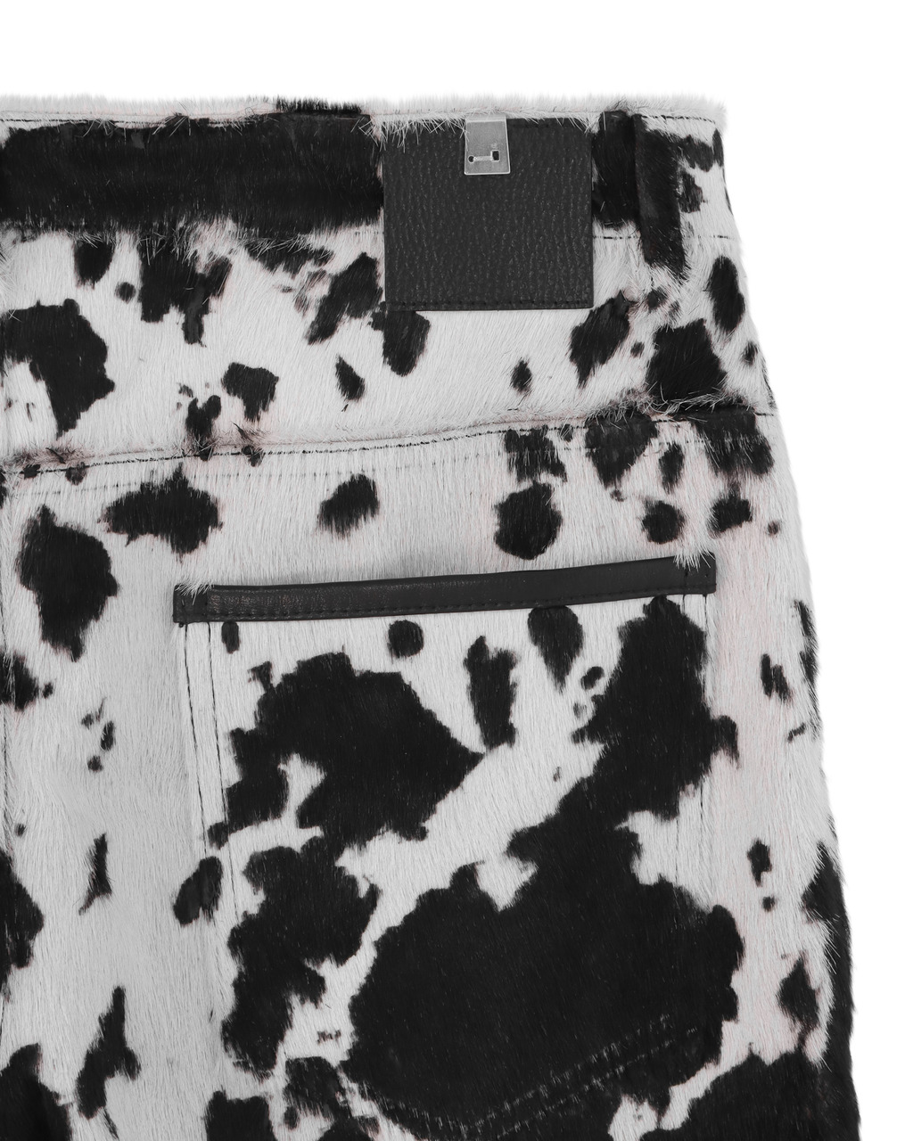 PAINTED LEATHER PANT - 6