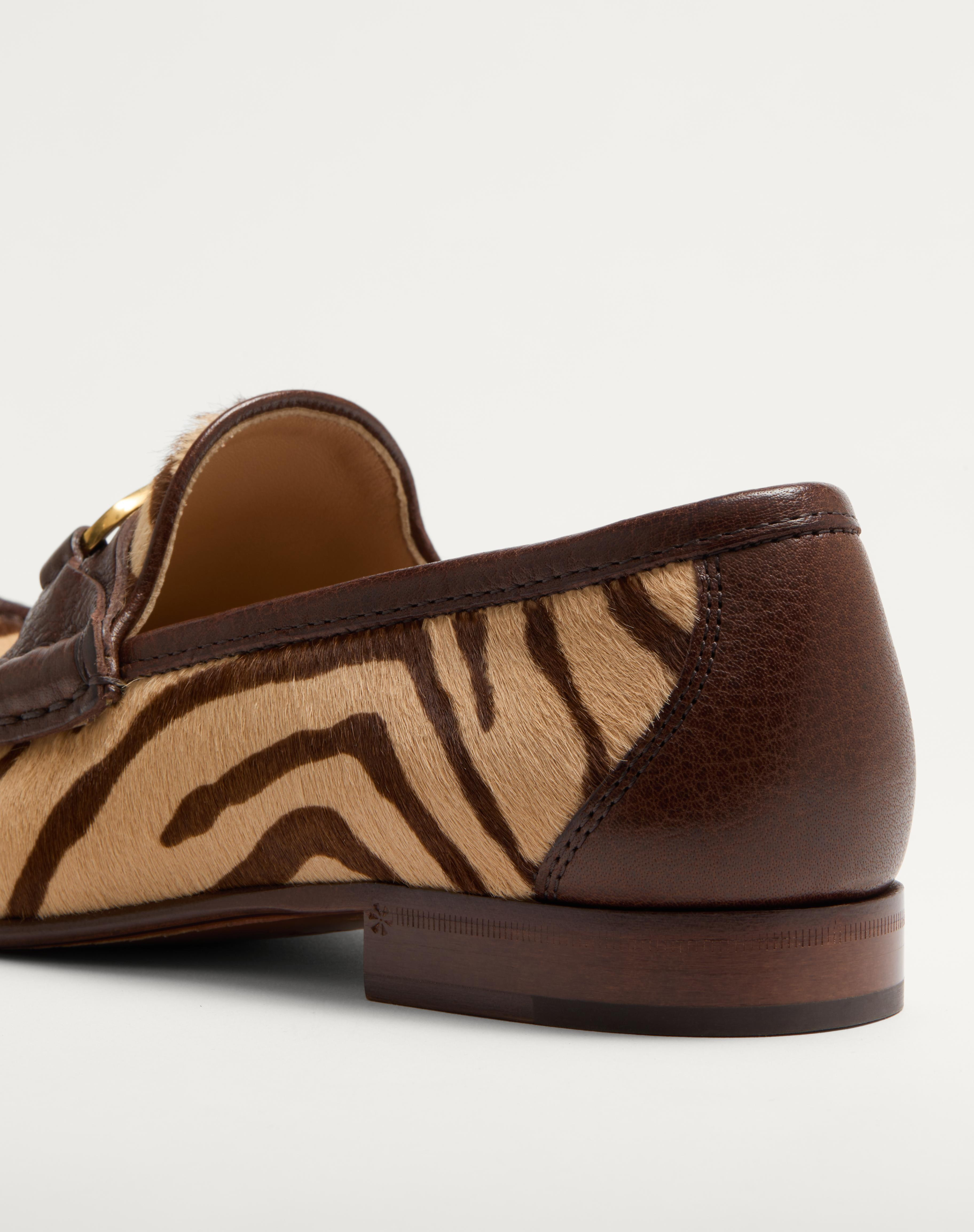 VLOGO SIGNATURE PONY-EFFECT CALFSKIN LOAFER 20MM - 8