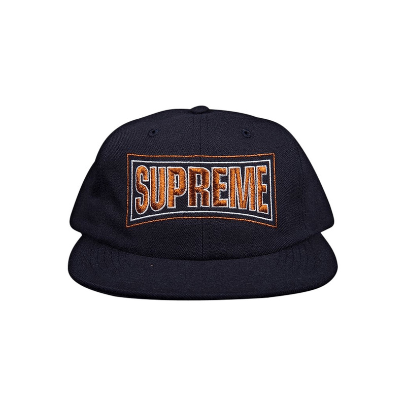 Supreme Metallic Arc 6-Panel Cap 'Navy' - 1
