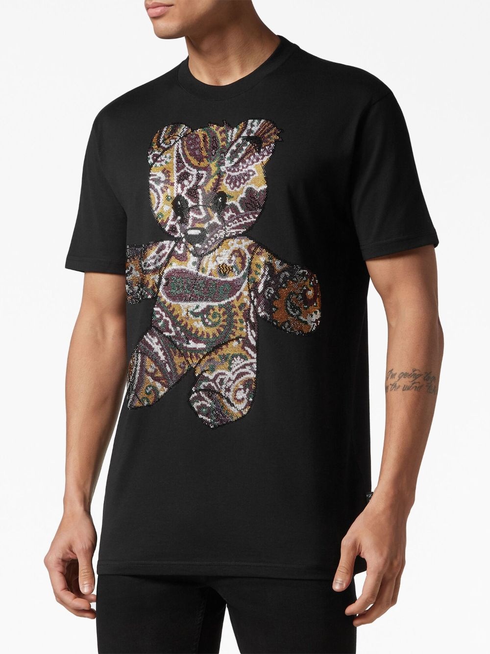 Paisley Teddy Bear-print T-shirt - 3