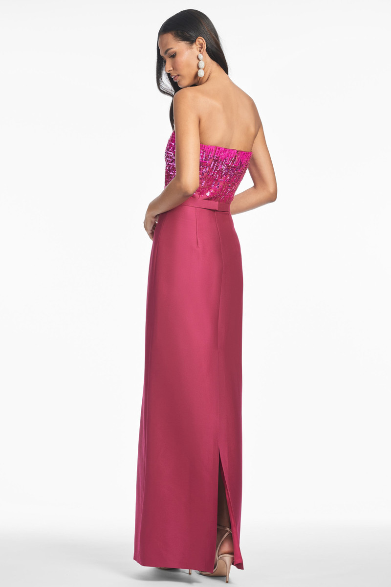 Phaedra Gown - Rhodolite 3