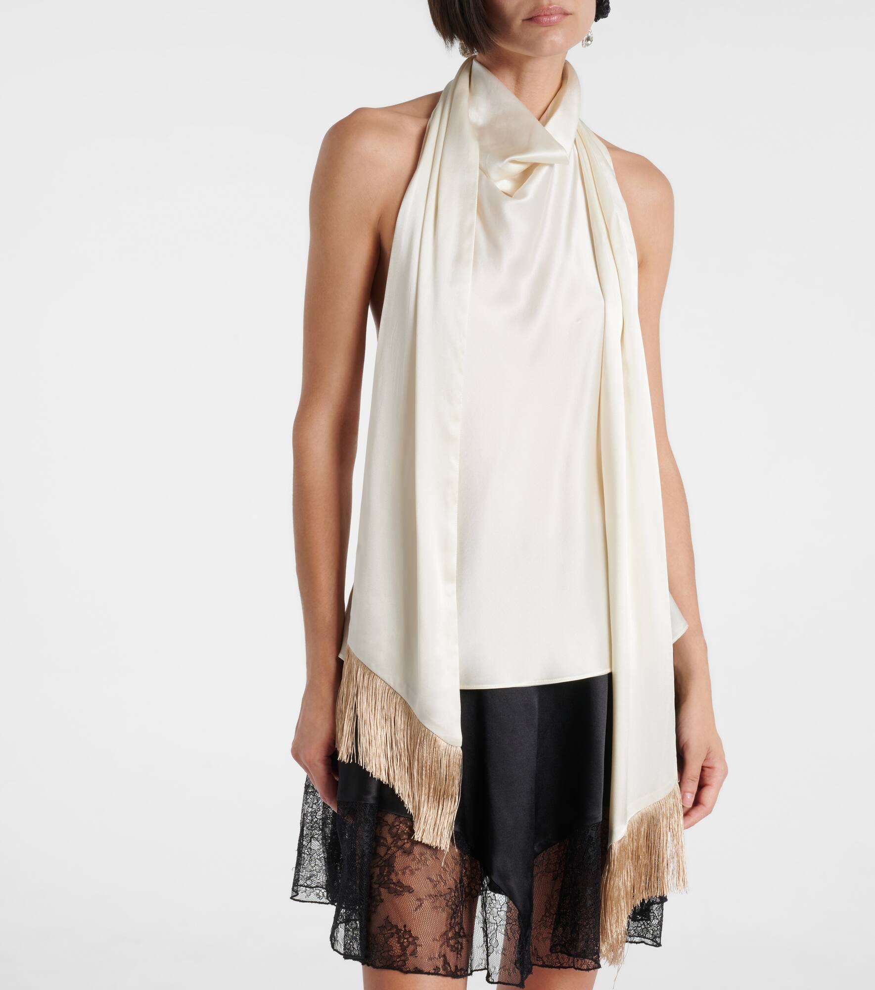 Scarf-detail top - 5