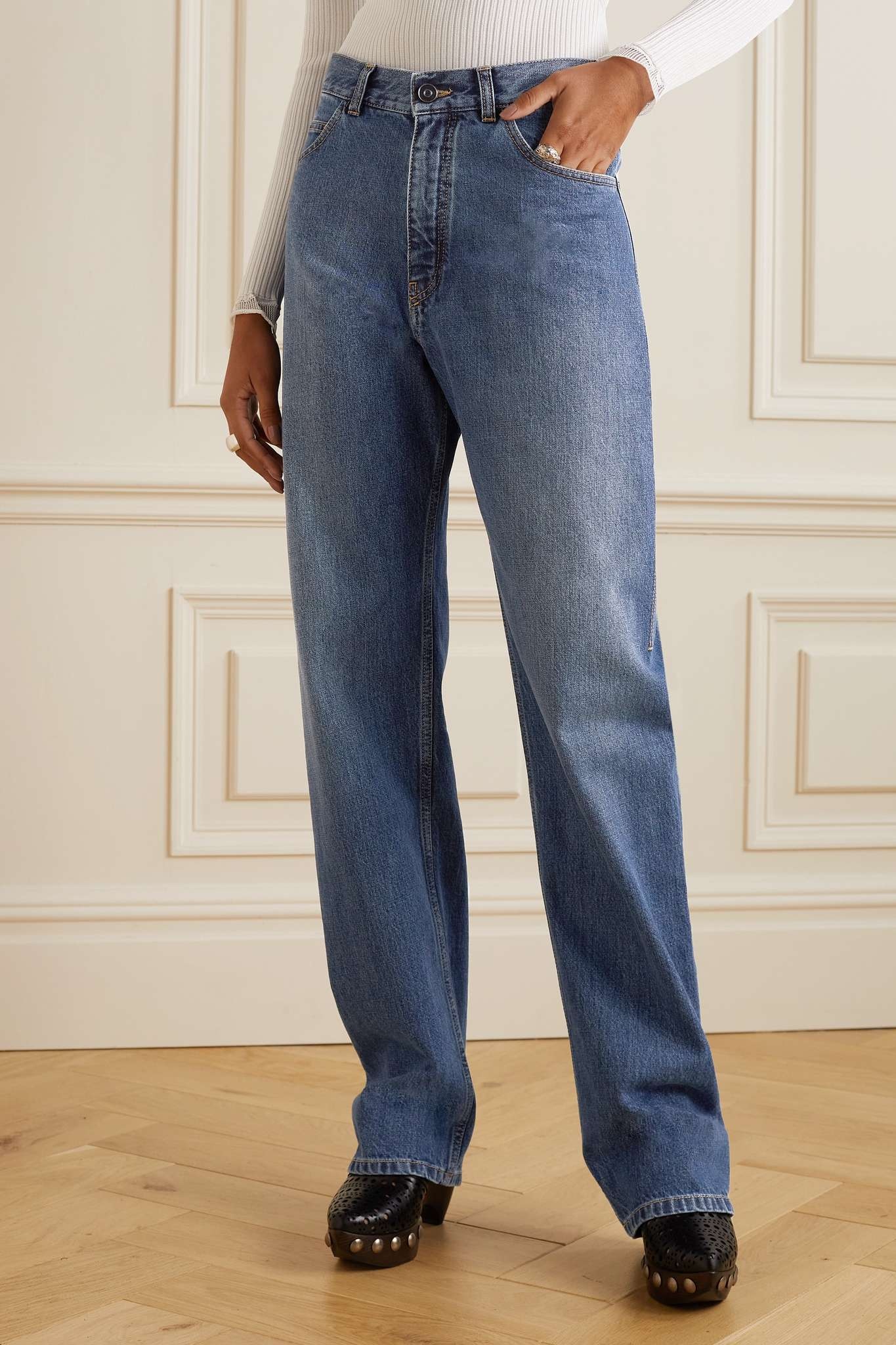 Lover mid-rise straight-leg jeans - 3