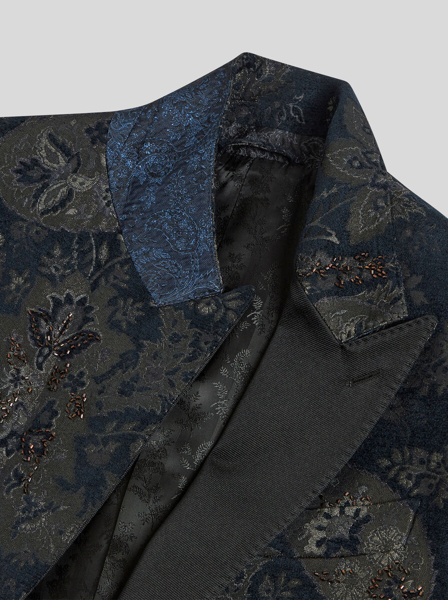 JACQUARD BLAZER WITH EMBROIDERY - 6