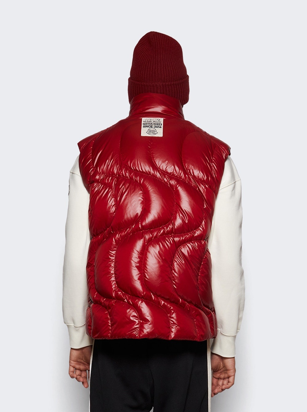 X Palm Angels Gwenyth Vest Medium Red - 5