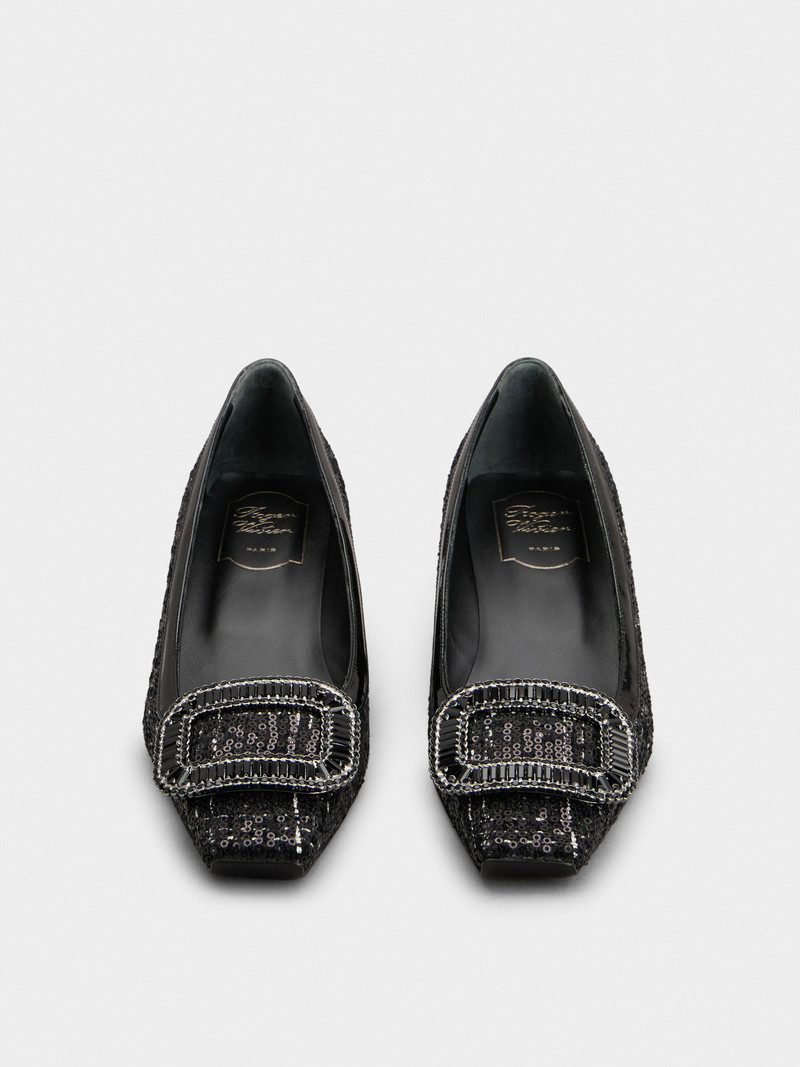 Belle Vivier Pumps with sequins 7
