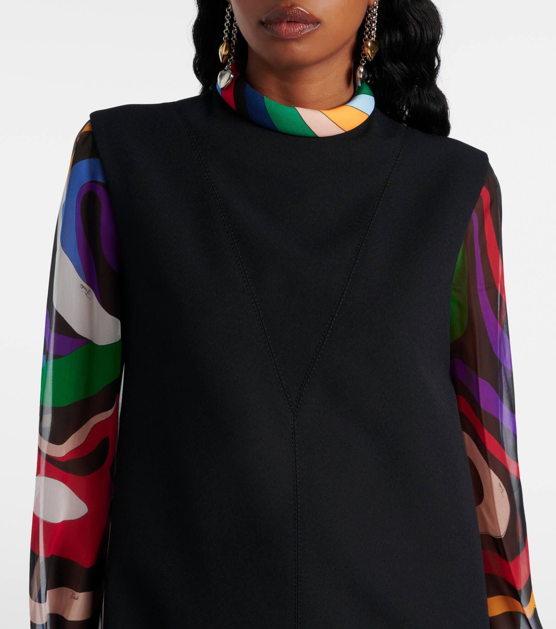 Marmo cady shift dress - 4