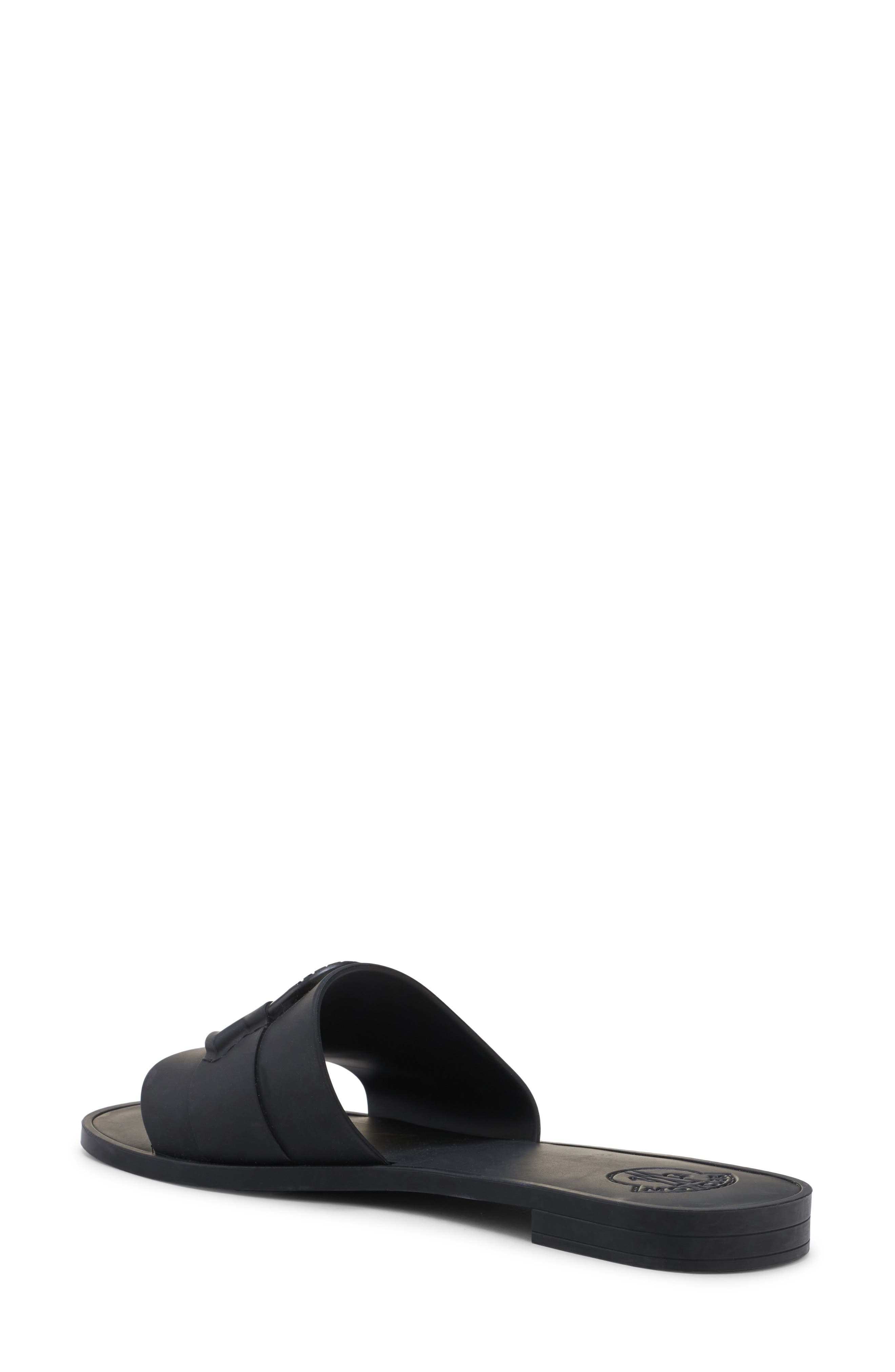 Moncler Mon Slide Sandal in Black at Nordstrom - 2